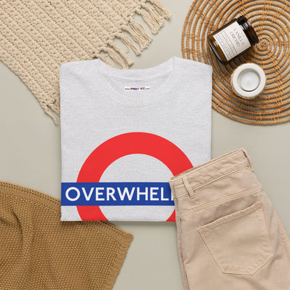 OVERWHELMED Unisex Heavy Cotton Tee
