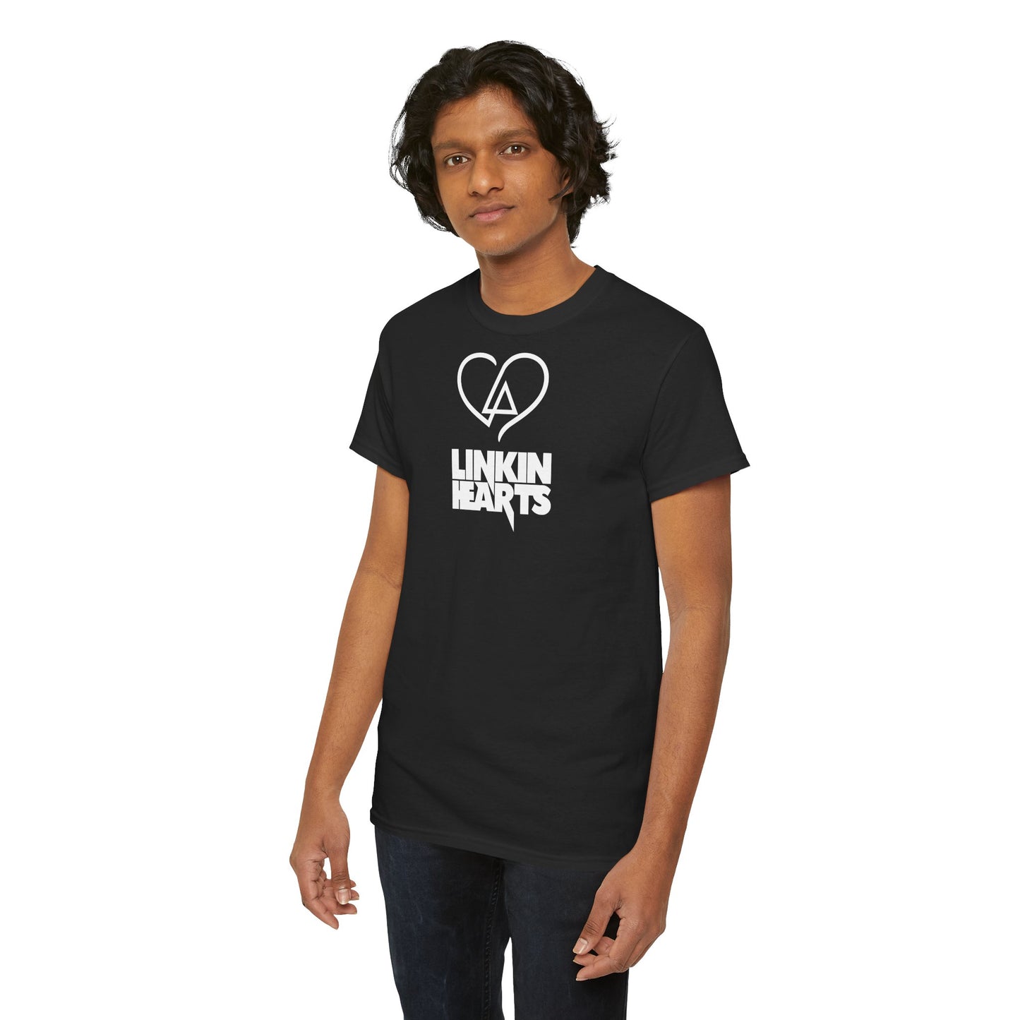 LINKIN HEARTS Unisex Heavy Cotton Tee