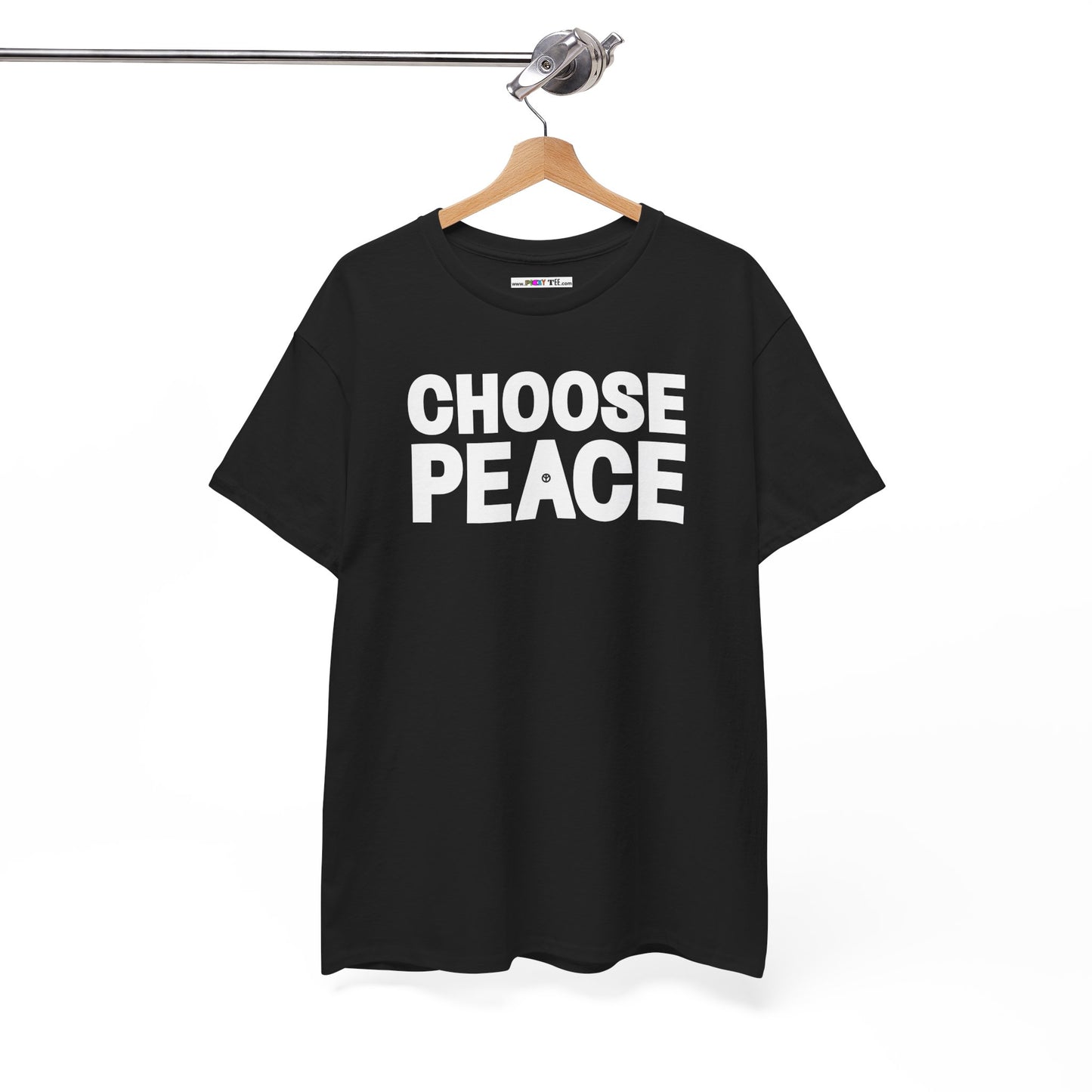 CHOOSE PEACE Unisex Heavy Cotton Tee