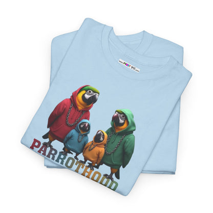 PARROTHOOD Unisex Heavy Cotton Tee