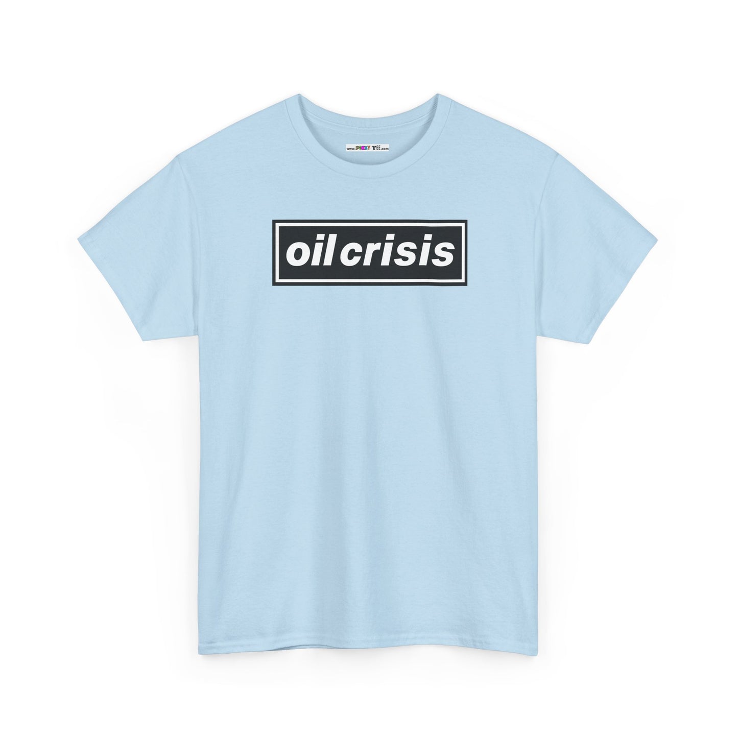 oil crisis/Foil THE crisis Unisex Heavy Cotton Tee