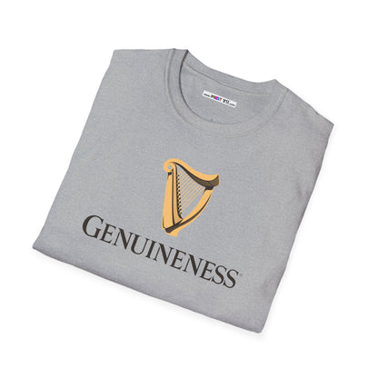 GENUINENESS Unisex Softstyle 100% Cotton T-Shirt