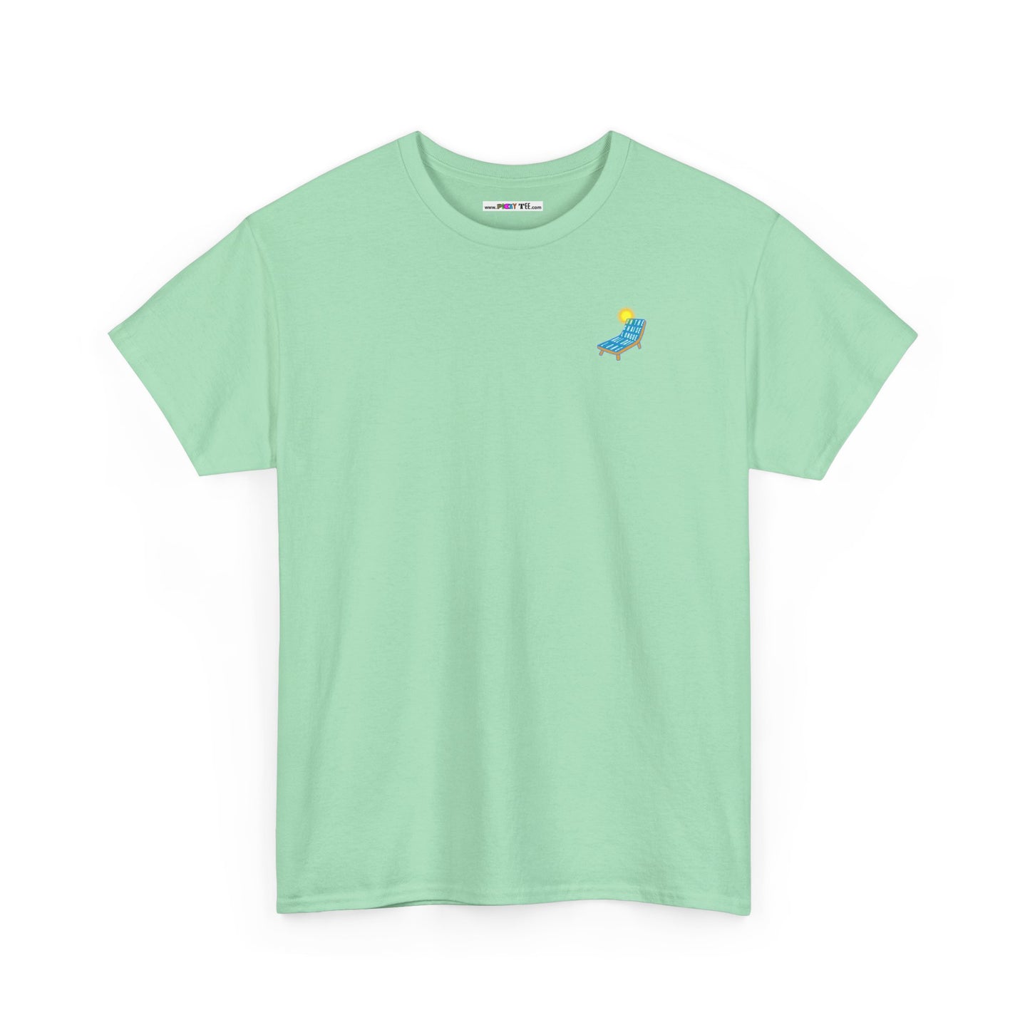 ON THE CHAISE LONGUE ALL DAY LONG Heavy Cotton Tee