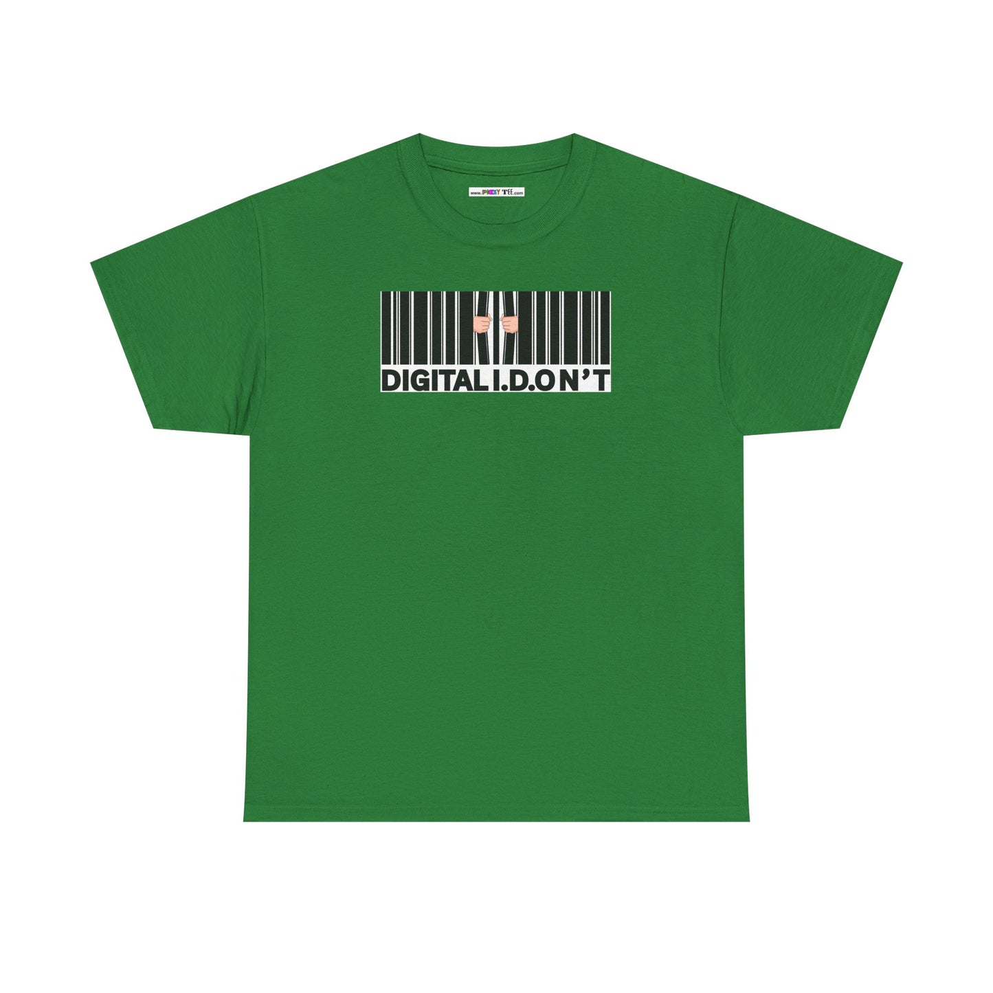 DIGITAL I.D.ON'T Unisex Heavy Cotton Tee