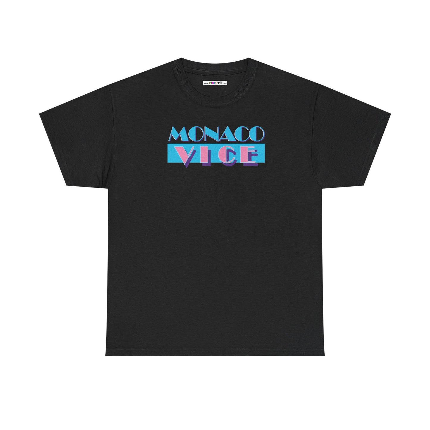 MONACO VICE Unisex Heavy Cotton Tee