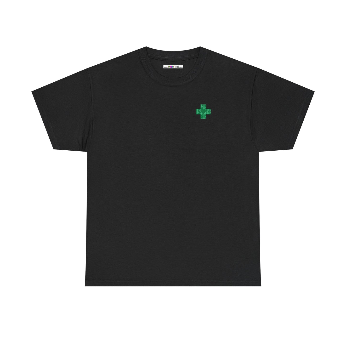LOVE IS THE DRUG Unisex Heavy Cotton Tee