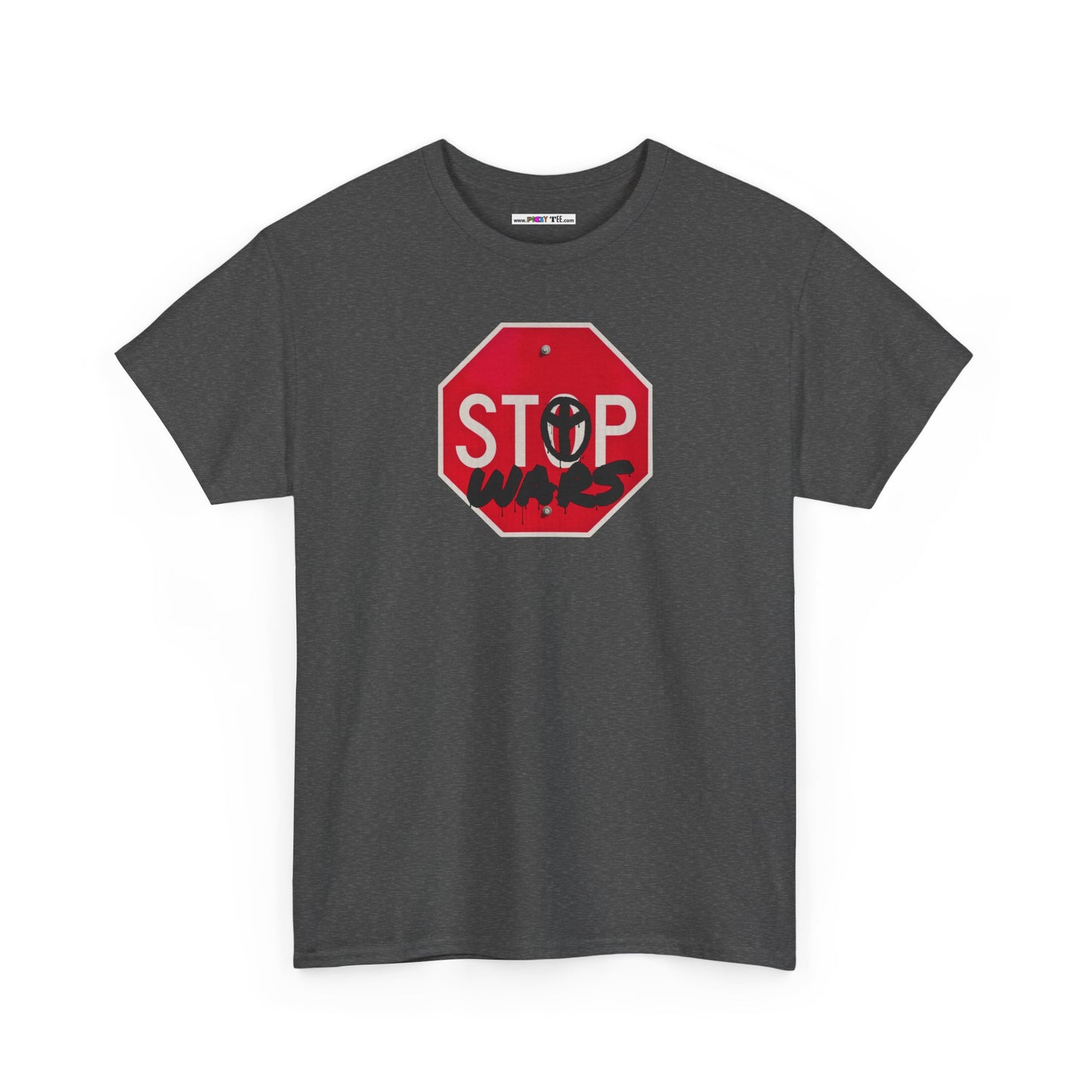STOP wars Unisex Heavy Cotton Tee