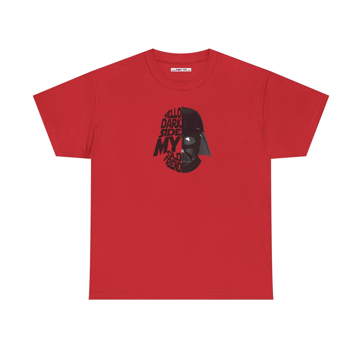 HELLO DARKSIDE MY OLD FRIEND Unisex Heavy Cotton Tee