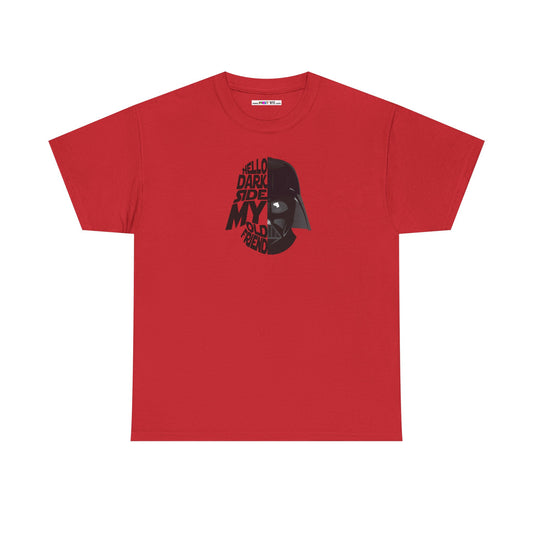 HELLO DARKSIDE MY OLD FRIEND Unisex Heavy Cotton Tee