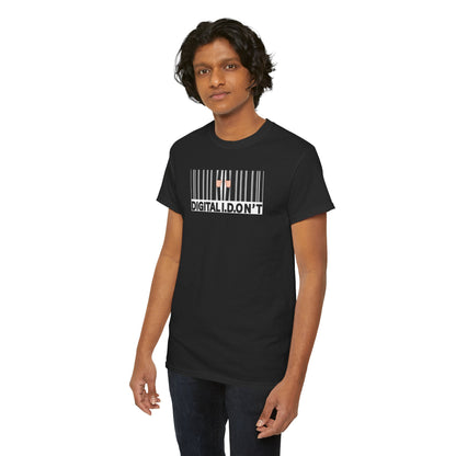 DIGITAL I.D.ON'T Unisex Heavy Cotton Tee