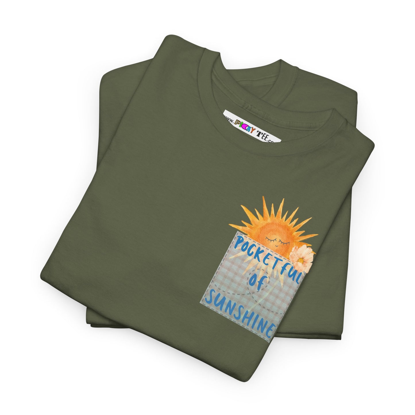 POCKETFUL OF SUNSHINE Unisex Heavy Cotton Tee