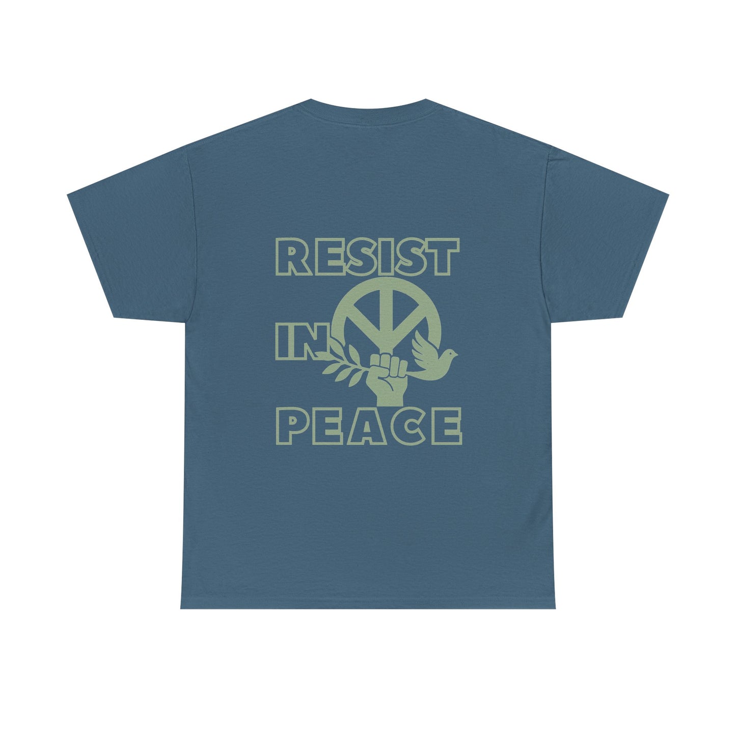 RESIST IN PEACE Unisex Heavy Cotton Tee