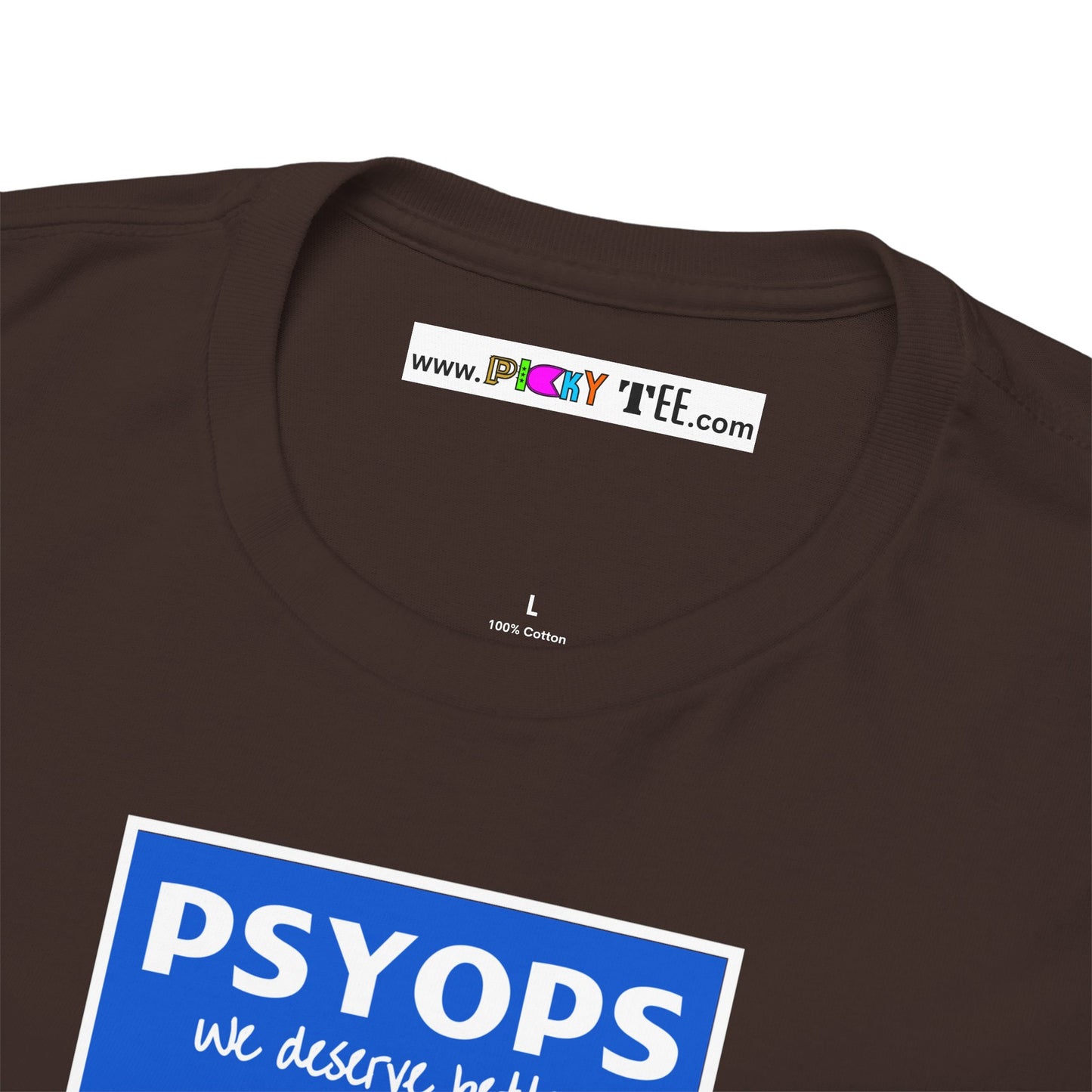 we deserve better PSYOPS Unisex Heavy Cotton Tee