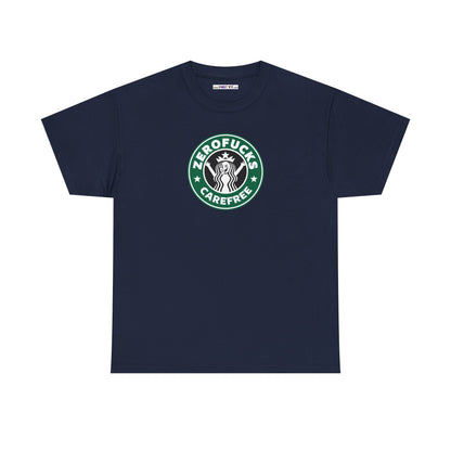 ZEROFUCKS CAREFREE Unisex Heavy Cotton Tee