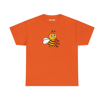 Bee Here Now Unisex Heavy Cotton Tee