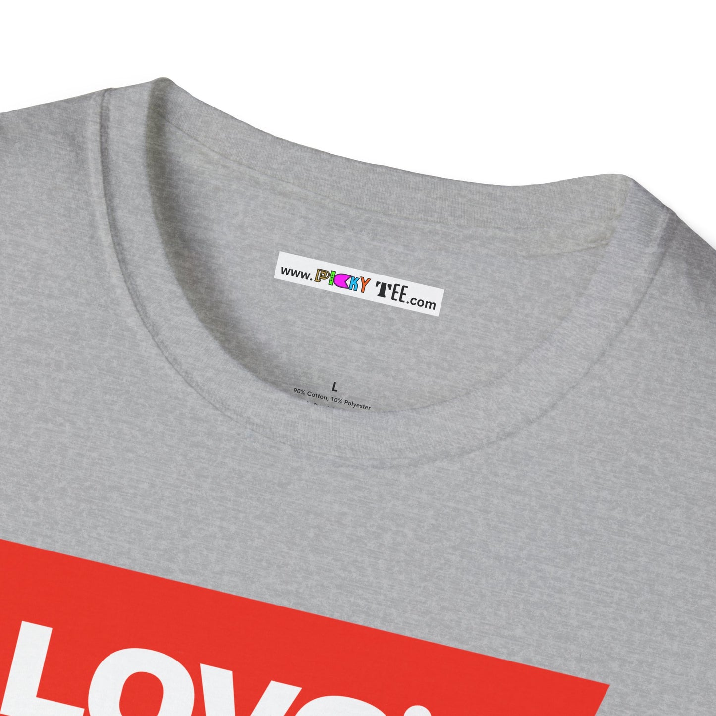 LOVE'S Unisex Softstyle 100% Cotton T-Shirt