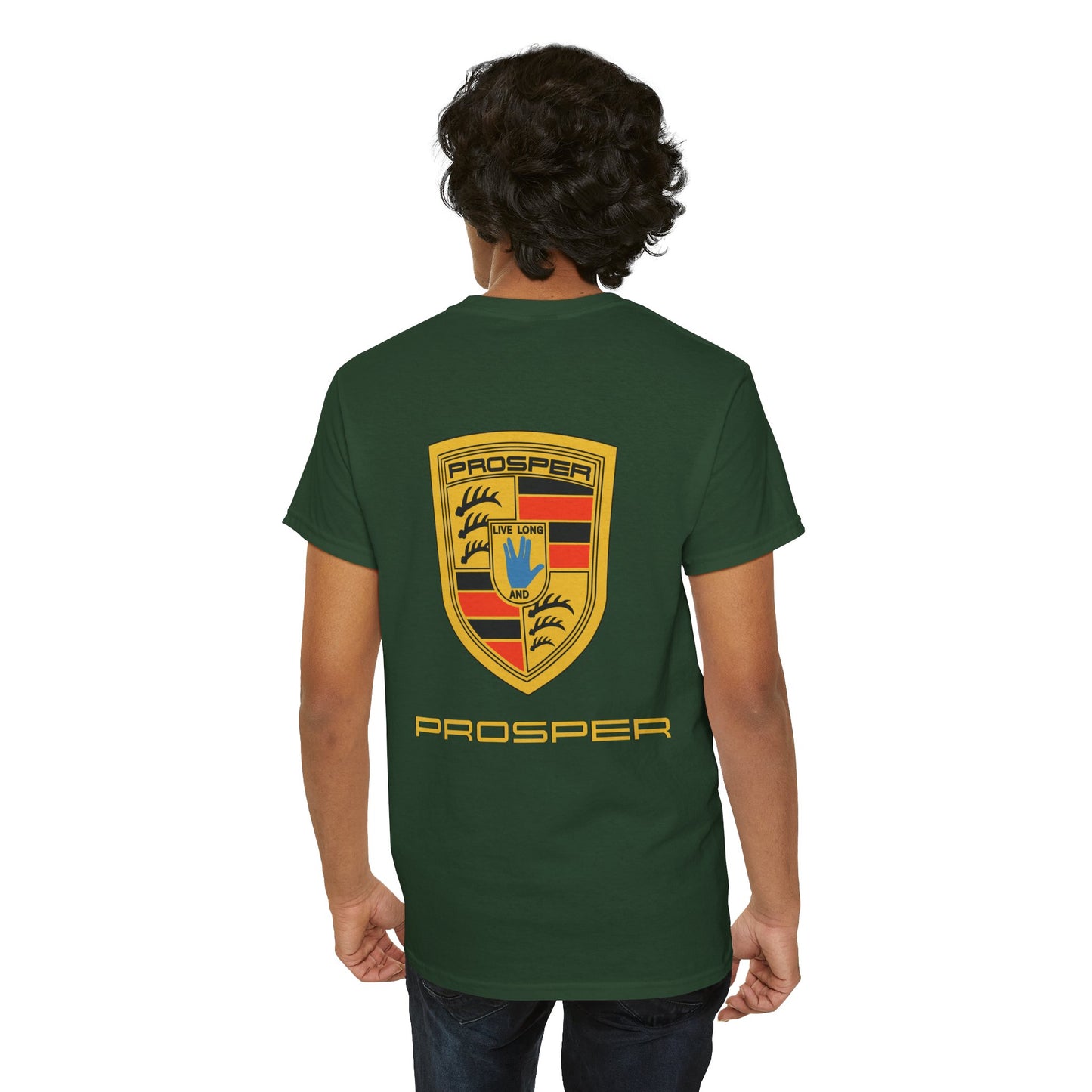 PROSPER, live long and...PROSPER Unisex Heavy Cotton Tee