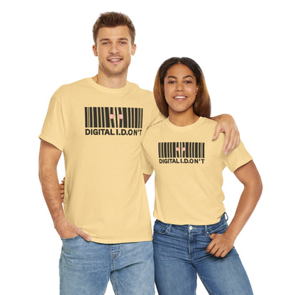 DIGITAL I.D.ON'T Unisex Heavy Cotton Tee