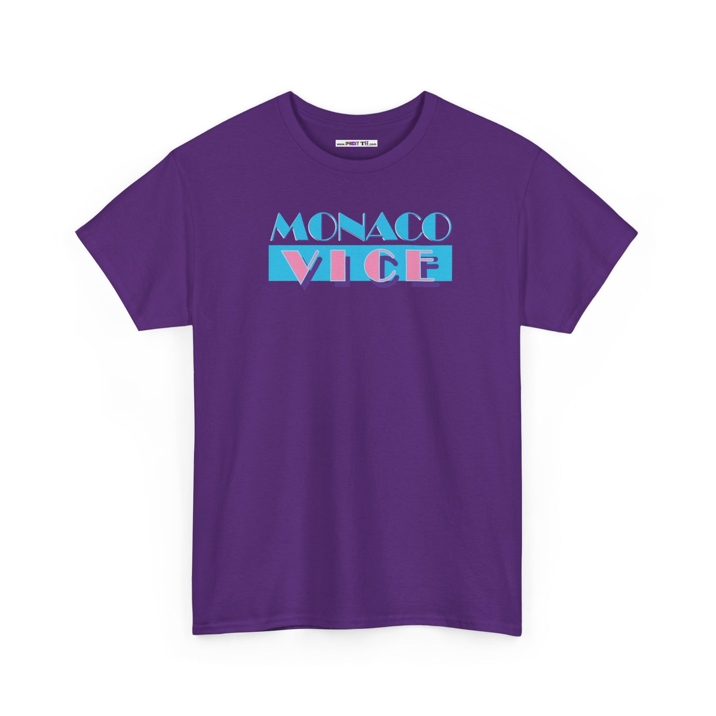 MONACO VICE Unisex Heavy Cotton Tee