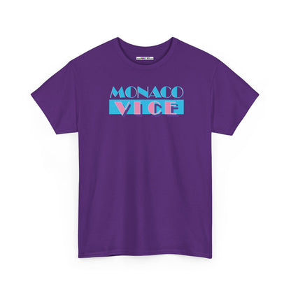 MONACO VICE Unisex Heavy Cotton Tee