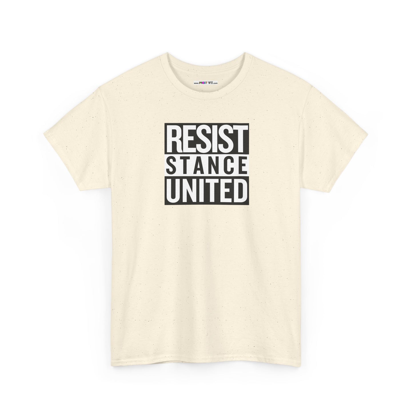RESIST STANCE UNITED Unisex Heavy Cotton Tee