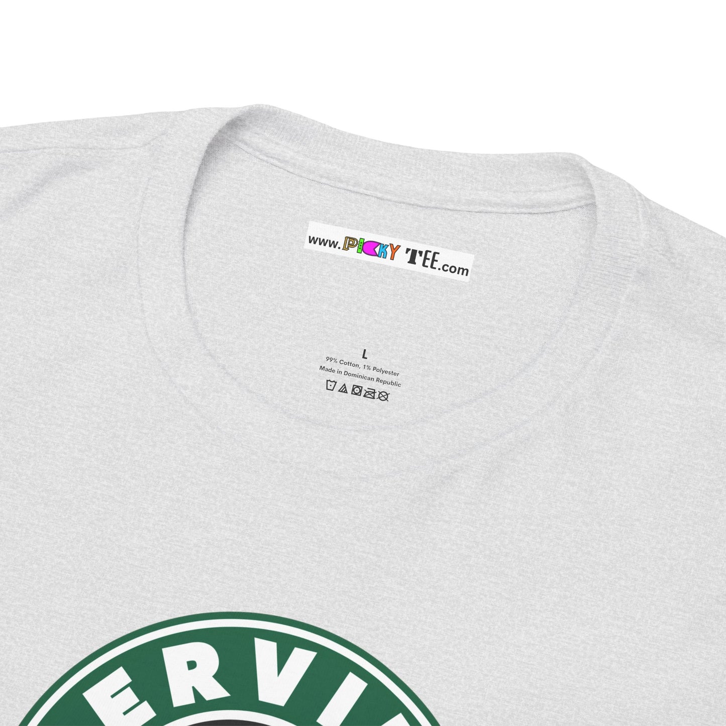 SERVINGCUNT Unisex Heavy Cotton Tee