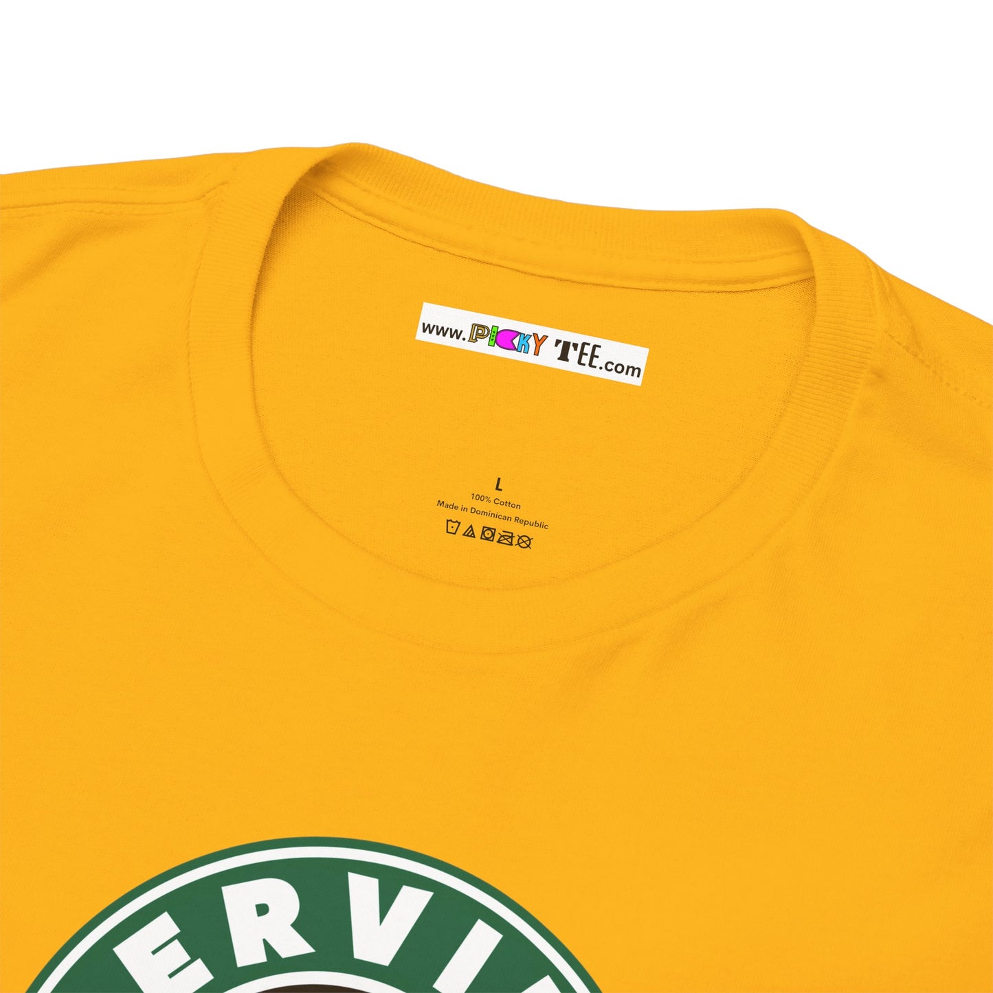 SERVINGCUNT Unisex Heavy Cotton Tee