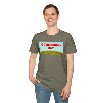 GROUNDING DAY Unisex Softstyle 100% Cotton T-Shirt