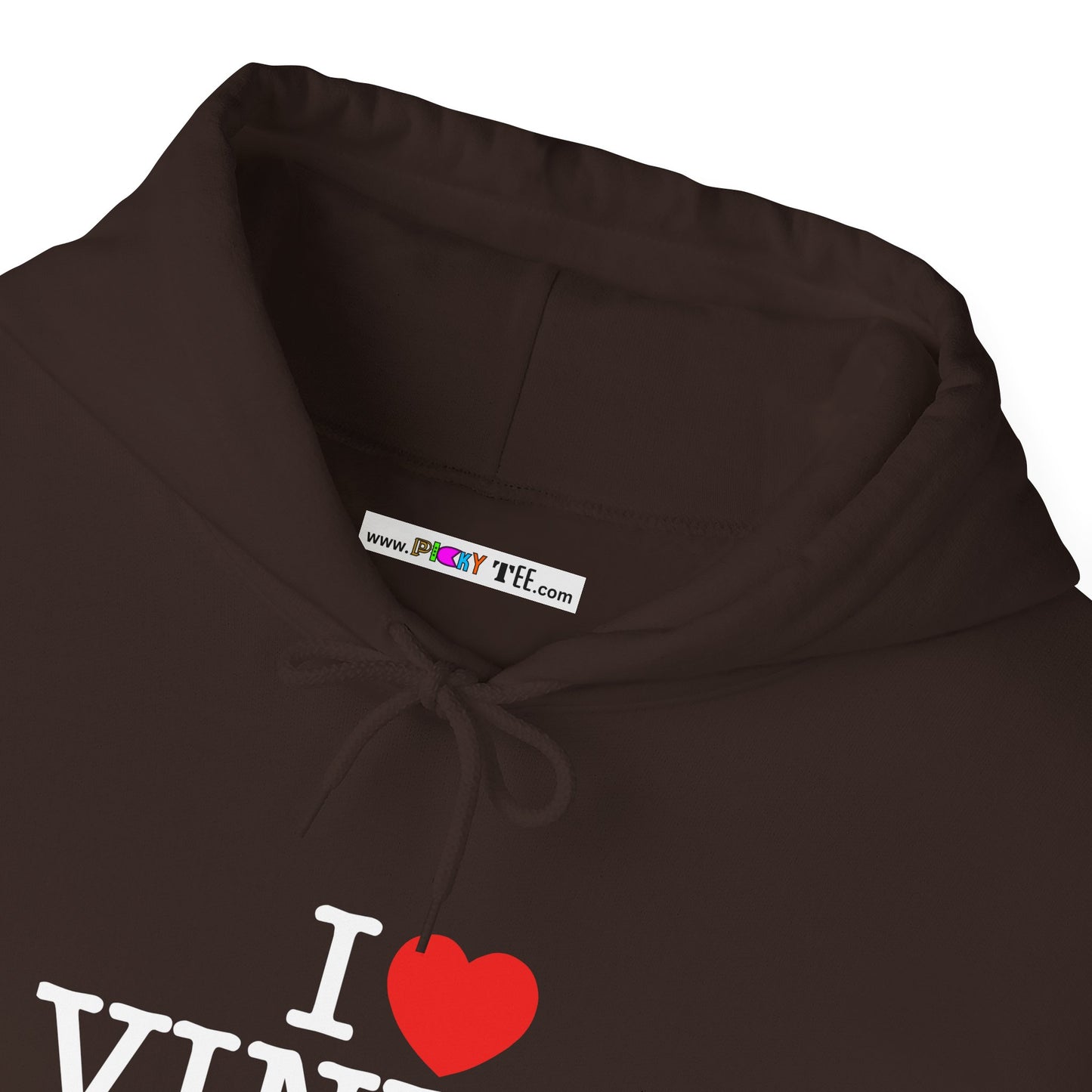I ❤️ VINYL Unisex Heavy Blend™ Hooded Sweatshirt