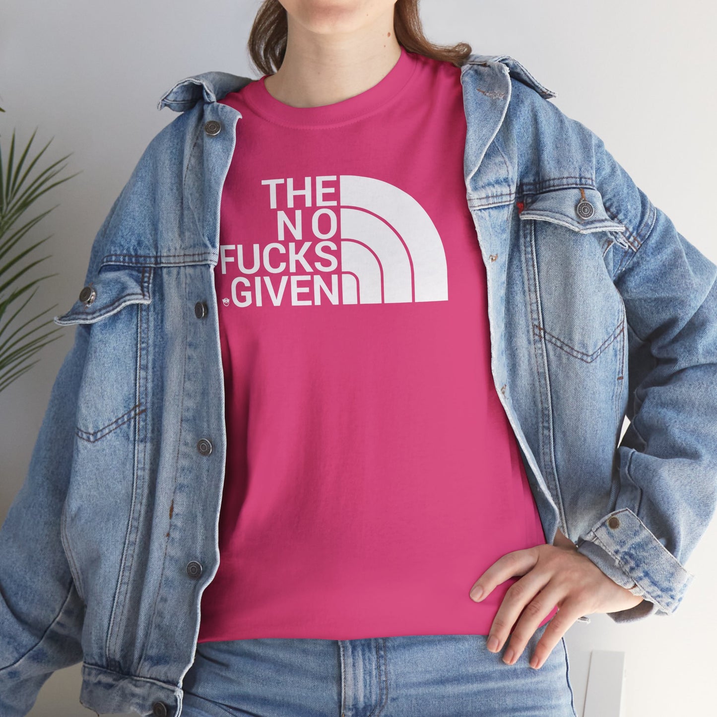 THE NO FUCKS GIVEN Unisex Heavy Cotton Tee
