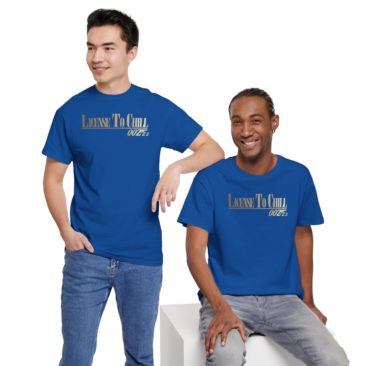 LICENSE TO CHILL 00Zzz Unisex Heavy Cotton Tee
