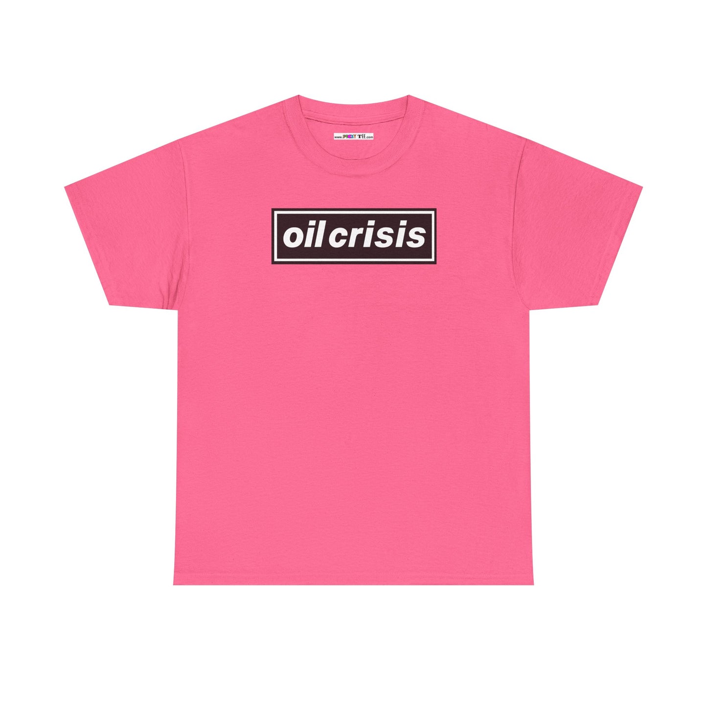 oil crisis/Foil THE crisis Unisex Heavy Cotton Tee