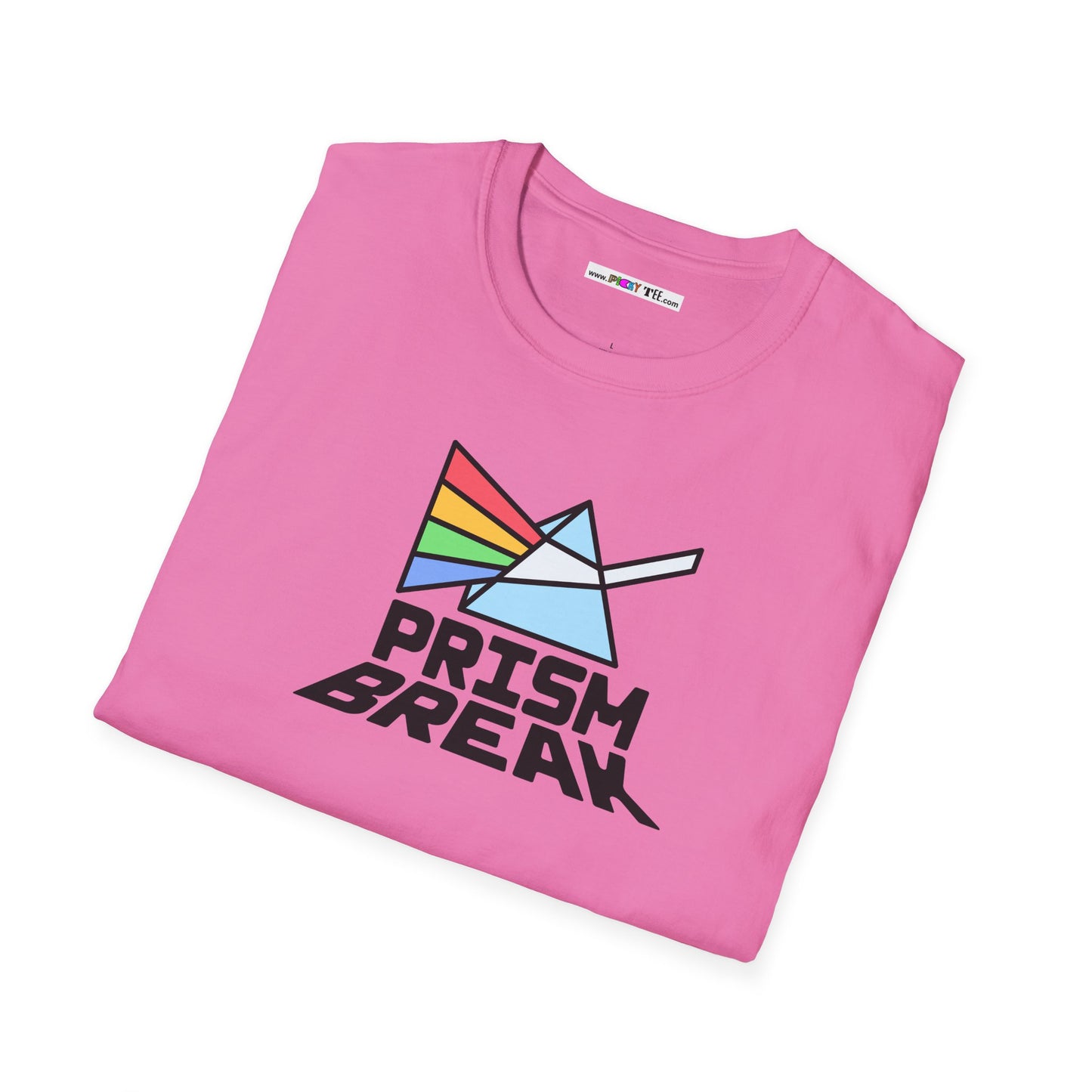 PRISM BREAK Unisex Softstyle 100% Cotton T-Shirt